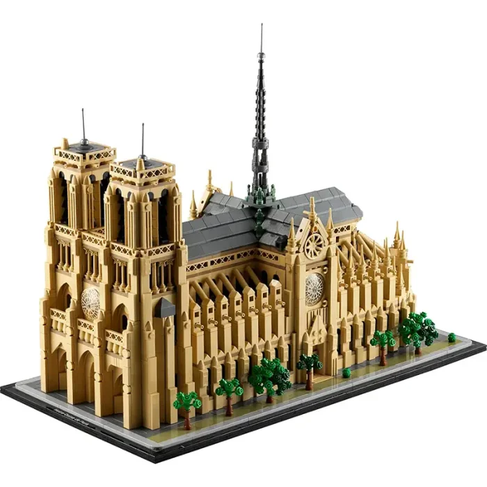 اسباب بازی لگو 1757 تکه نوتردام پاریس NOTRE DAME DE PARIS کد T2106