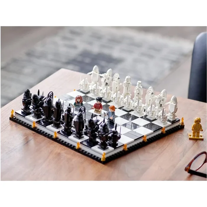 اسباب بازی لگو شطرنج هری پاتر 876 تکه HOGWART WIZARDS CHESS کد H17008