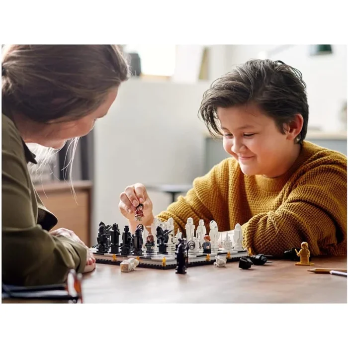 اسباب بازی لگو شطرنج هری پاتر 876 تکه HOGWART WIZARDS CHESS کد H17008
