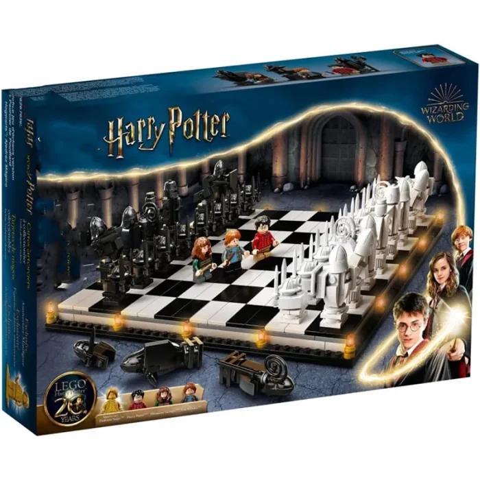 اسباب بازی لگو شطرنج هری پاتر 876 تکه HOGWART WIZARDS CHESS کد H17008