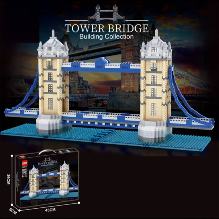 اسباب بازی لگو پل لندن 2300 تکه TOWER BRIDGE کد 32082