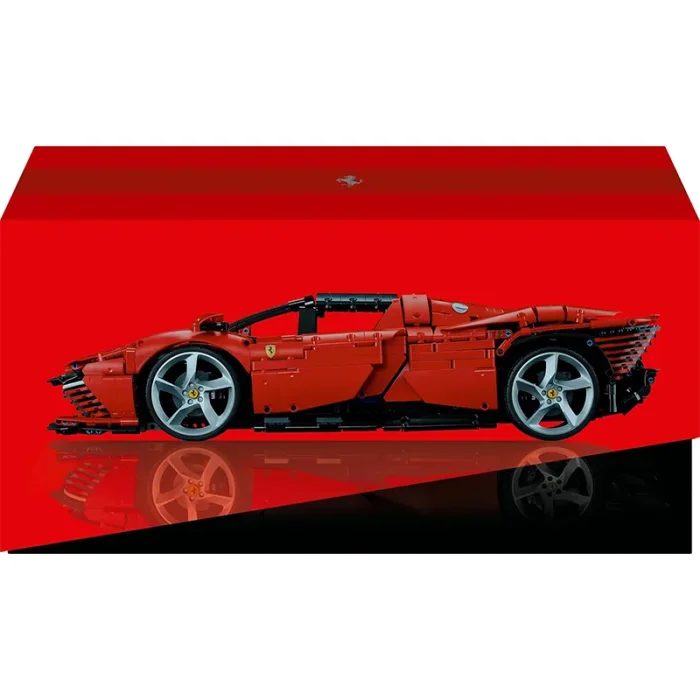 لگو ماشین مسابقه 3778 تکه فراری FERRARI DAYTONA SPB کد  P/006/A