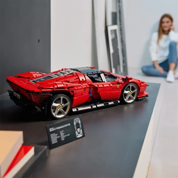 لگو ماشین مسابقه 3778 تکه فراری FERRARI DAYTONA SPB کد  P/006/A
