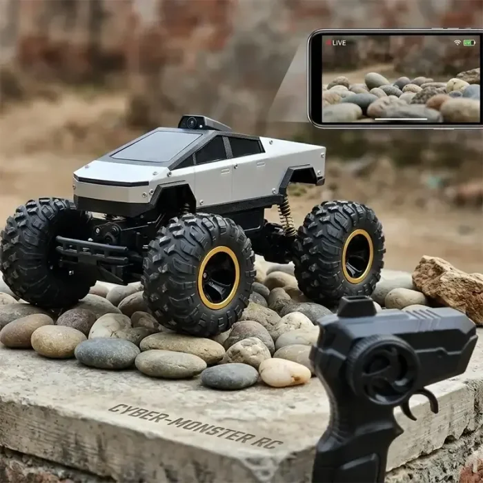 ماکت ماشین کنترلی تسلا سایبر تراک TRUCK ROCK CRAWLER کد 2192