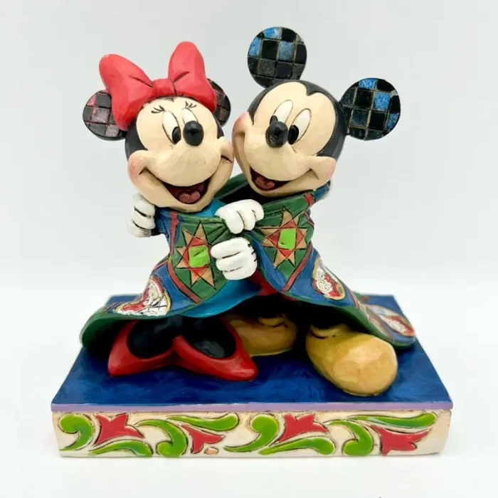 فیگور دیزنی میکی موس و مینی موس Warm Wishes Mickey and Minnie Mouse کد 4057937