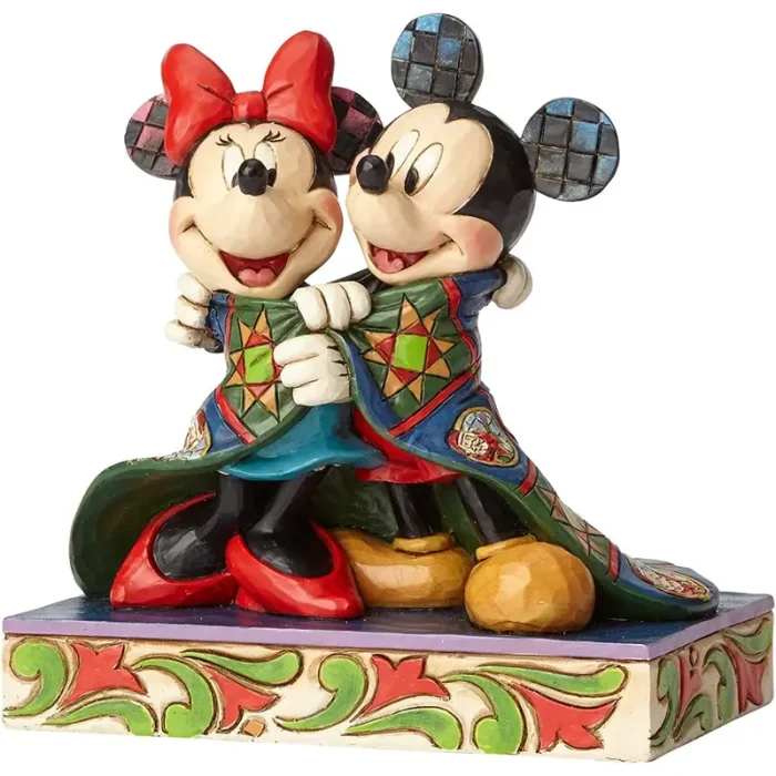 فیگور دیزنی میکی موس و مینی موس Warm Wishes Mickey and Minnie Mouse کد 4057937