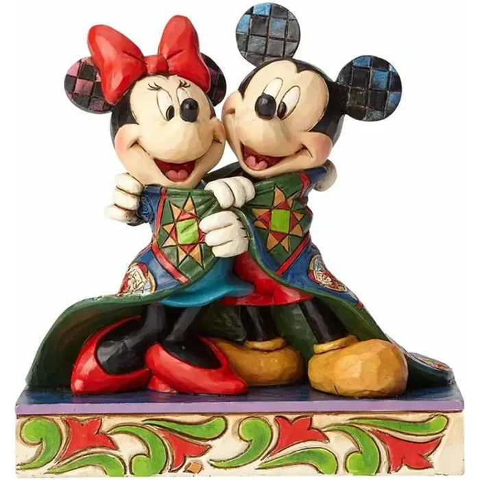 فیگور دیزنی میکی موس و مینی موس Warm Wishes Mickey and Minnie Mouse کد 4057937