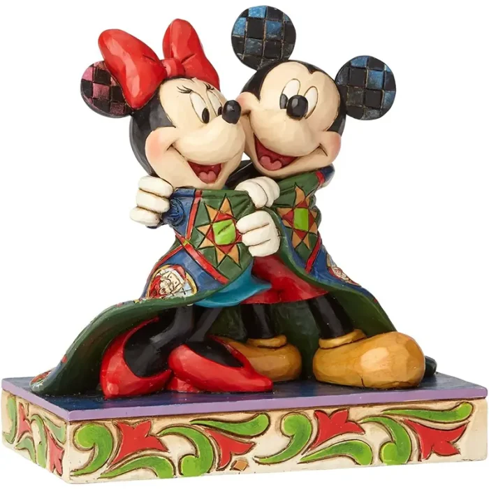 فیگور دیزنی میکی موس و مینی موس Warm Wishes Mickey and Minnie Mouse کد 4057937