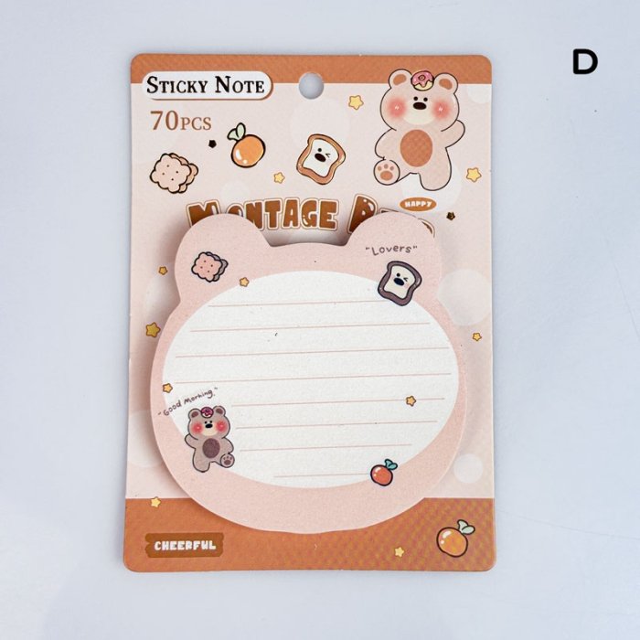استیک نوت فانتزی طرح خرس کد A034
