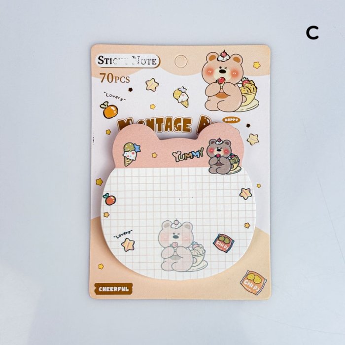 استیک نوت فانتزی طرح خرس کد A034