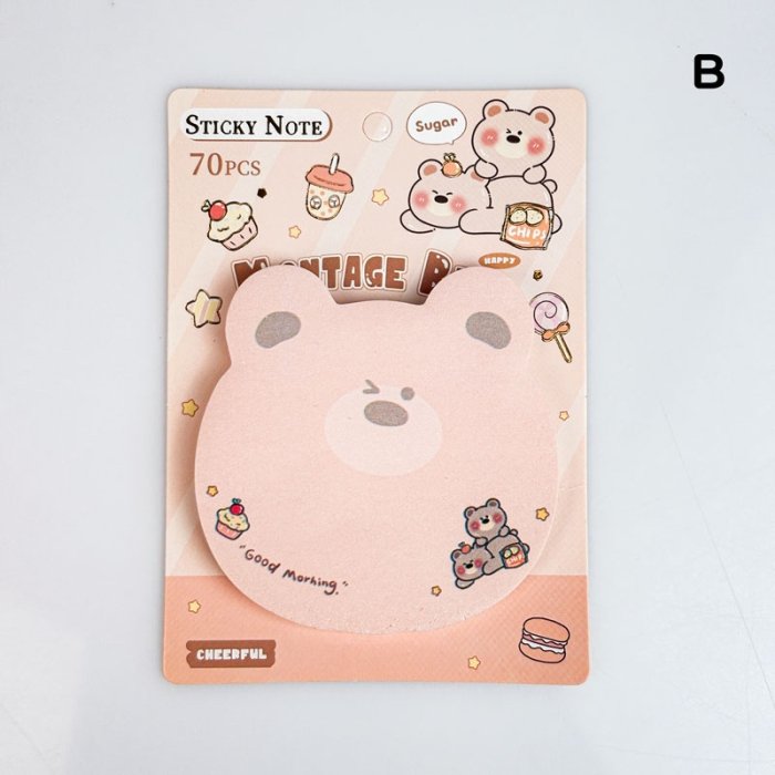 استیک نوت فانتزی طرح خرس کد A034