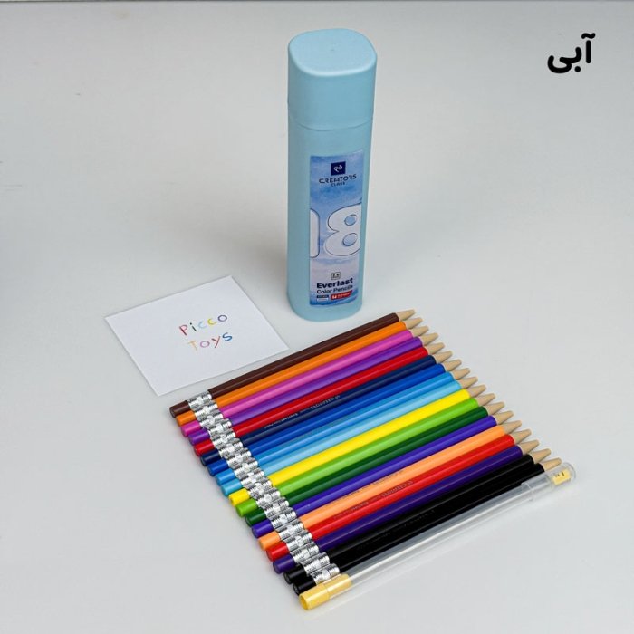 مداد رنگی اتودی 18 رنگ CREATOR با تراش کد CP2618