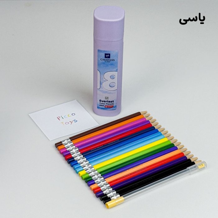 مداد رنگی اتودی 18 رنگ CREATOR با تراش کد CP2618