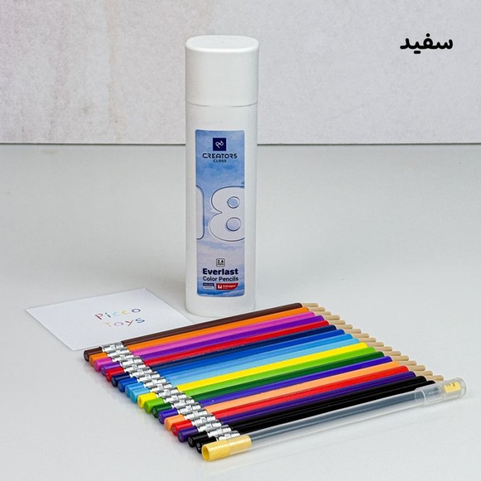 مداد رنگی اتودی 18 رنگ CREATOR با تراش کد CP2618