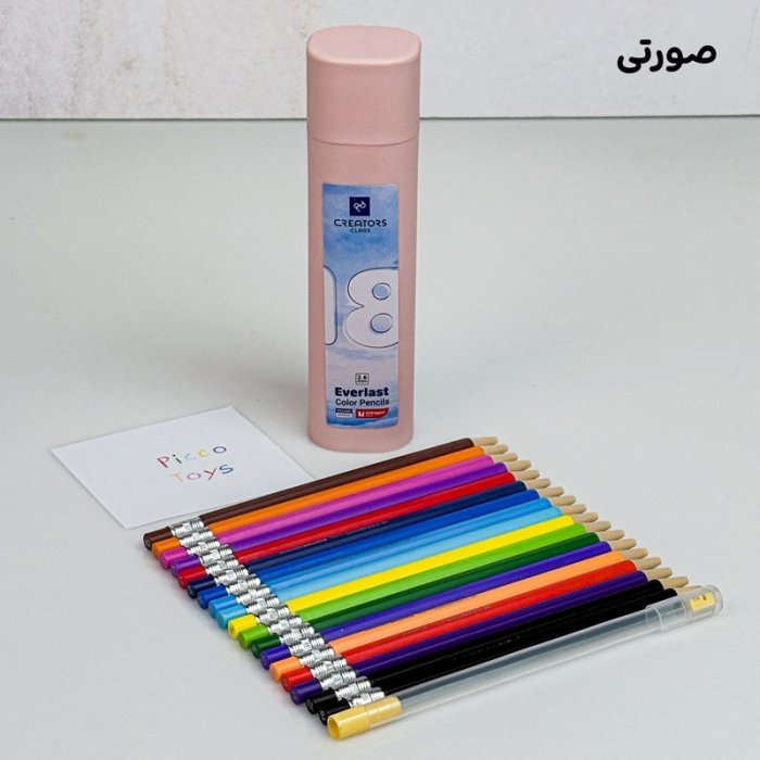 مداد رنگی اتودی 18 رنگ CREATOR با تراش کد CP2618