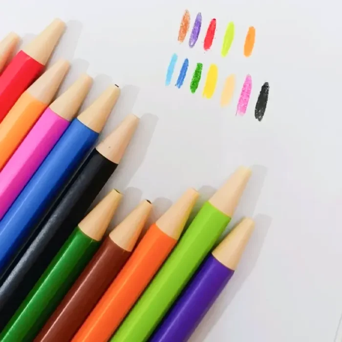 مداد رنگی اتودی 12 رنگ CREATOR با تراش کد CP2612