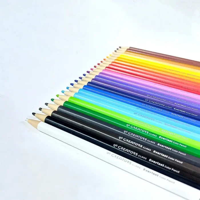 مداد رنگی اتودی 24 رنگ CREATOR با تراش کد CP2624
