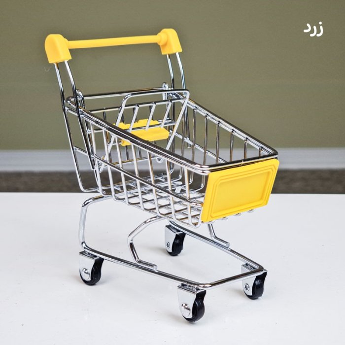 ترولی سوپرمارکت فلزی مینی کد 244A