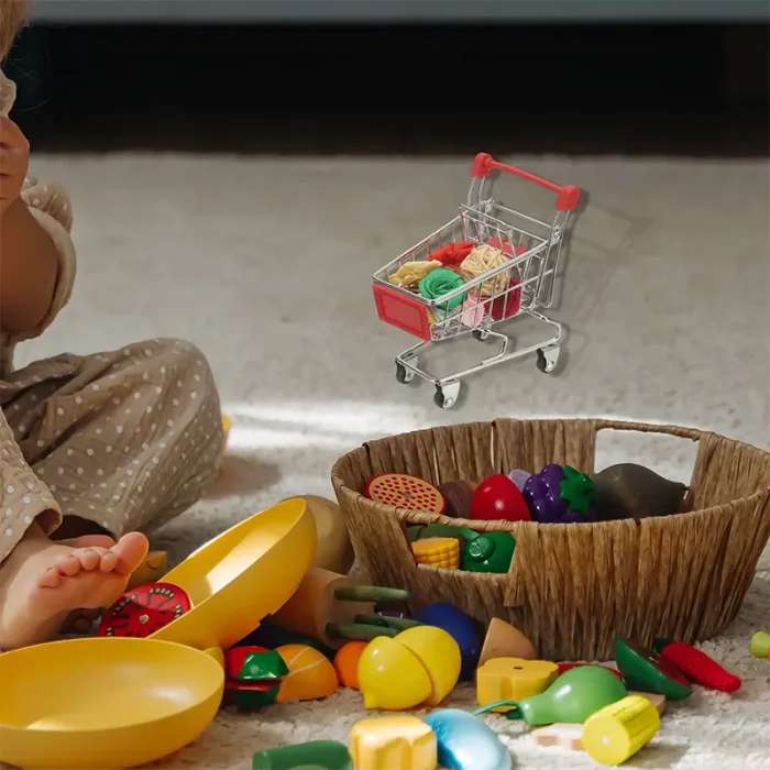 ترولی سوپرمارکت فلزی مینی کد 244A