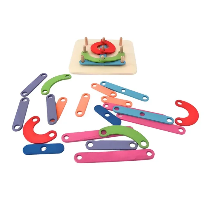 اسباب بازی ساختنی چوبی SET COLUMN TOYS  کد 7442531