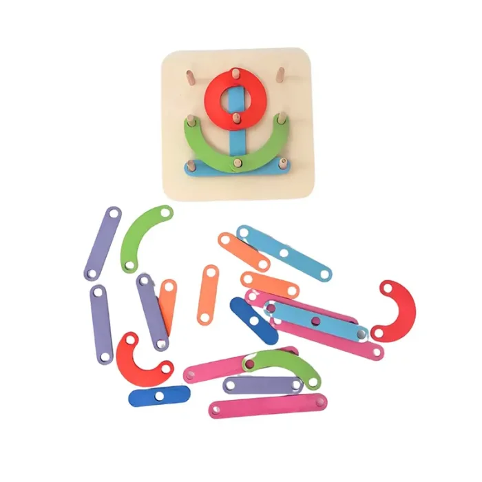 اسباب بازی ساختنی چوبی SET COLUMN TOYS  کد 7442531