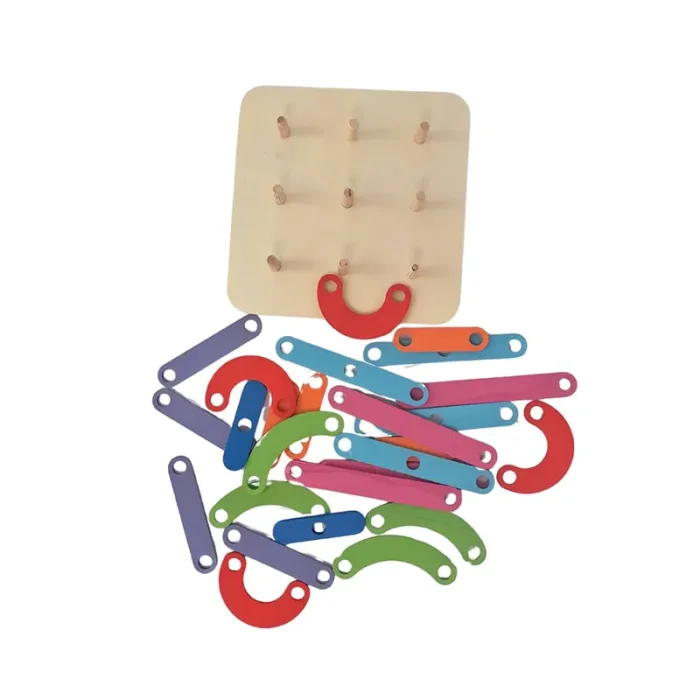 اسباب بازی ساختنی چوبی SET COLUMN TOYS  کد 7442531