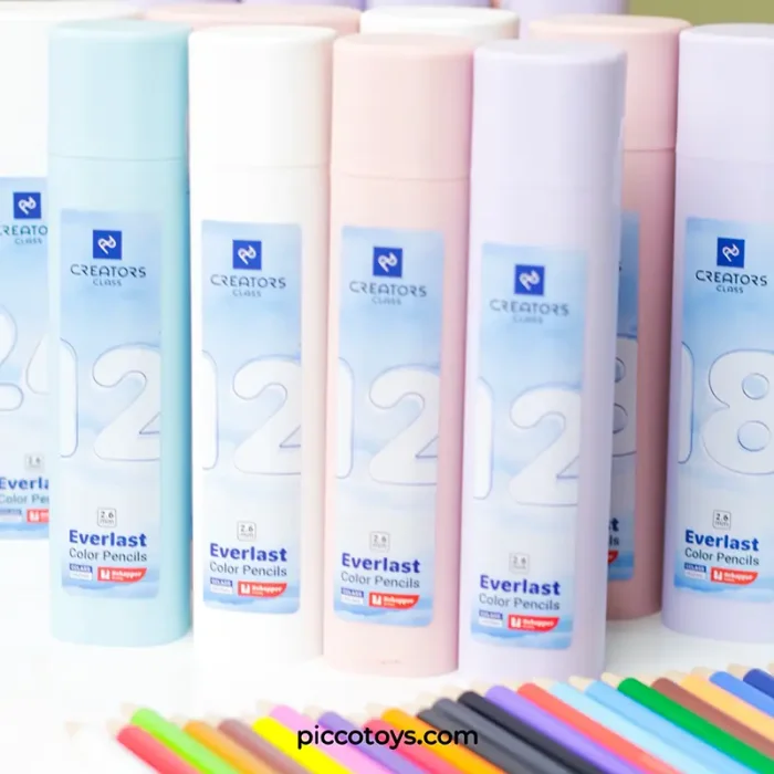 مداد رنگی اتودی 12 رنگ CREATOR با تراش کد CP2612