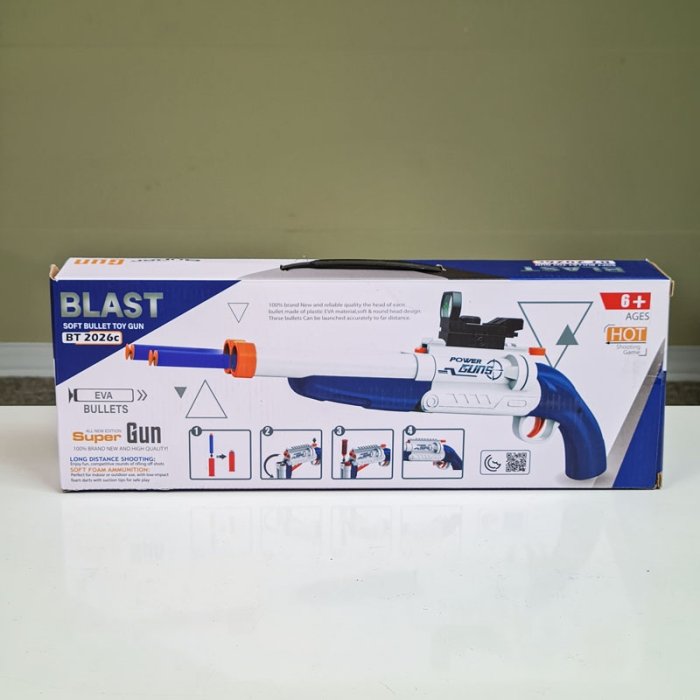 تفنگ شاتگان پوکه پران SUPER GUN کد BT2026C
