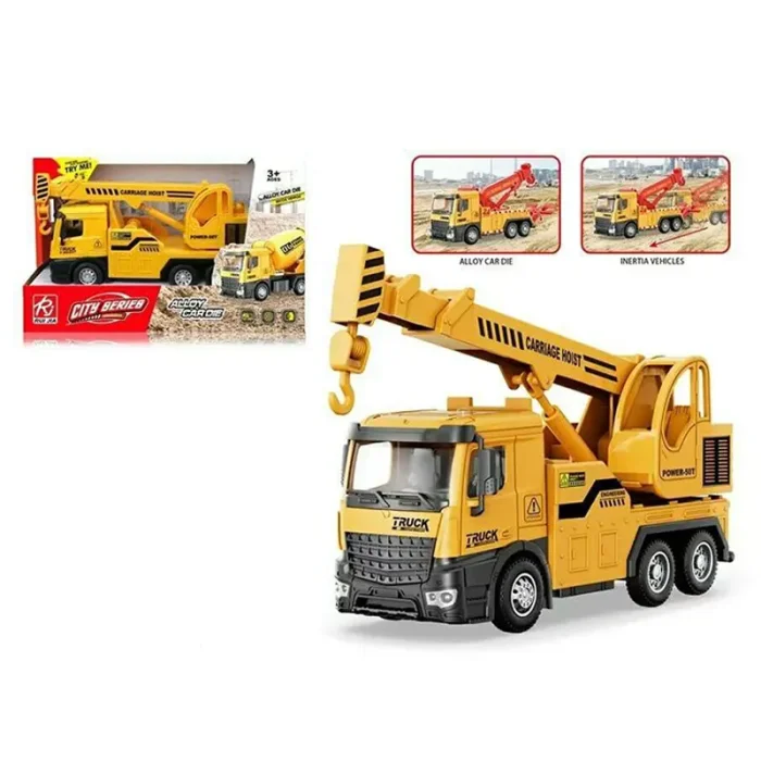 اسباب بازی ماشین راهسازی مدل جرثقیل قدرتی کد RJ69687