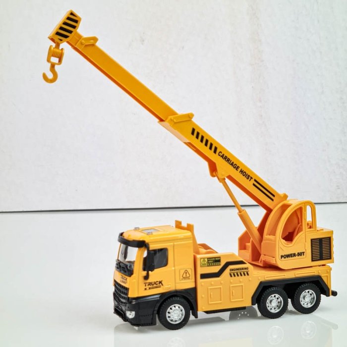 اسباب بازی ماشین راهسازی مدل جرثقیل قدرتی کد RJ69687