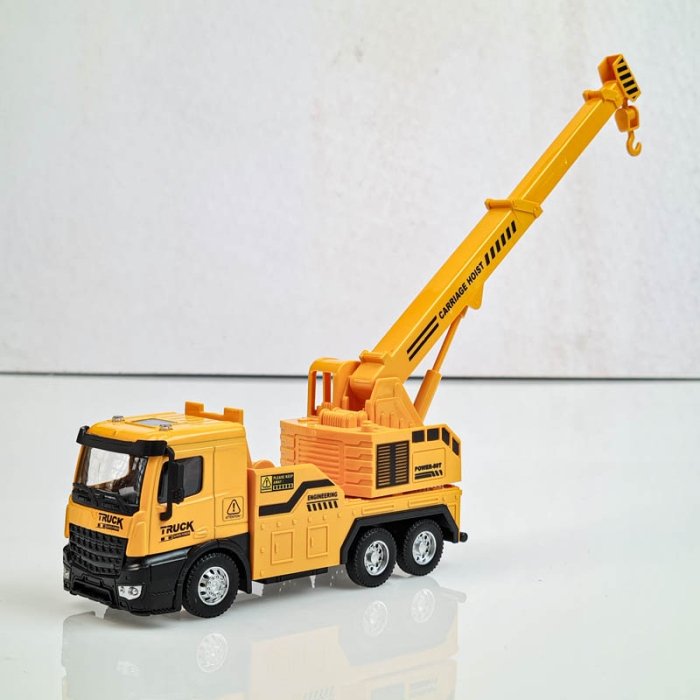 اسباب بازی ماشین راهسازی مدل جرثقیل قدرتی کد RJ69687
