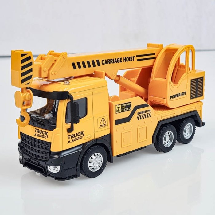 اسباب بازی ماشین راهسازی مدل جرثقیل قدرتی کد RJ69687