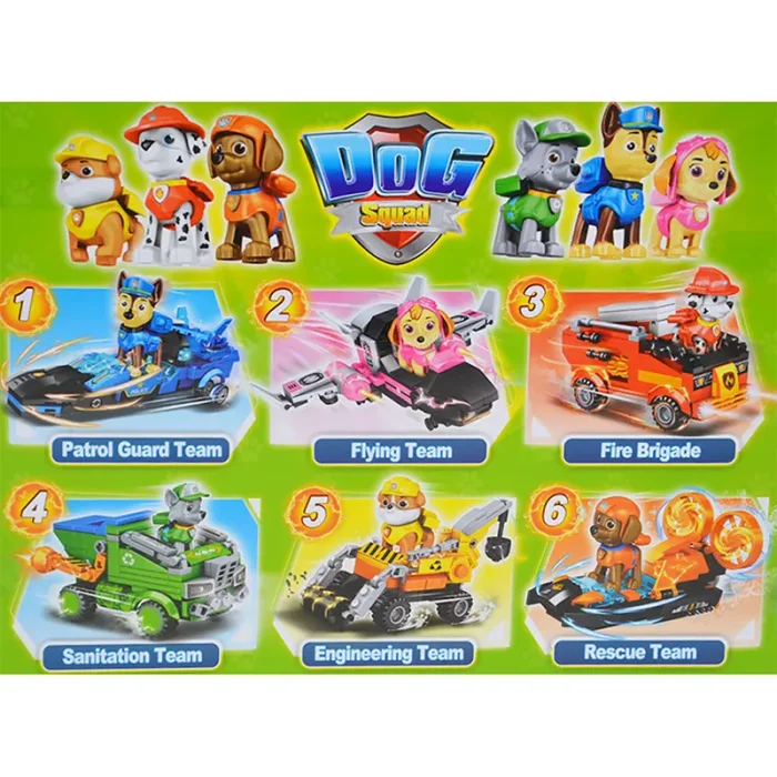 لگو سگهای نگهبان پاوپاترول Paw Patrol مدل زوما کد MG10436