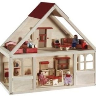 خانه چوبی عروسکی کد9455