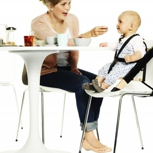 صندلی غذا چوبی کودک stokke