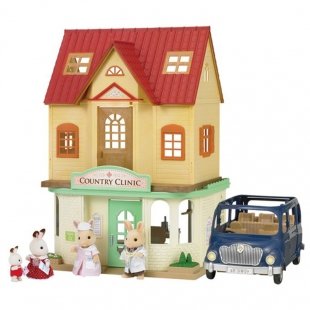 مطب پزشک سیلوانیان فامیلیز 5096 sylvanian families
