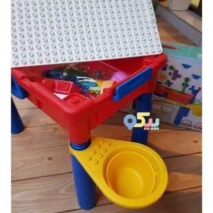 خرید میز کودکانه لگو بازی و شن بازی