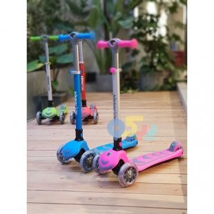 اسکوتر کودک کیکابو leon رنگ صورتی کد 31006010065