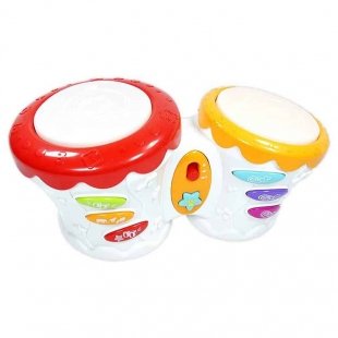 طبل دوقلو موزیکال کودک winfun مدل  002005