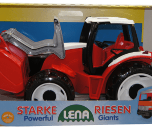 powerful giants tractor with shovel redکد2055