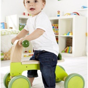 چهار چرخ چوبی hape کدE0101
