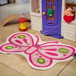 فرش اتاق کودک Confetti طرح پروانه زیبا کد SYC103