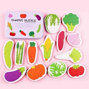 پازل کودک مدل سبزیجات