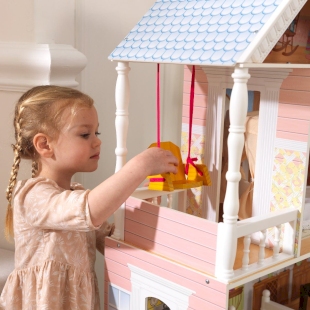 خرید خانه عروسکی چوبی kidkraft