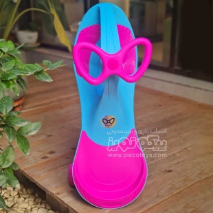 لوپ کار چرخ ژله ای آبی سرخابی کد PSA3407