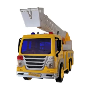 اسباب بازی جرثقیل موزیکال زرد کد SY754CA09