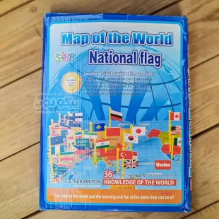 پازل نقشه جهان
