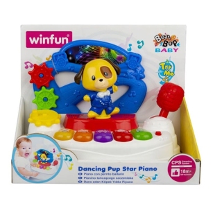 پیانو موزیکال کودک winfun طرح سگ رقصنده مدل 000796