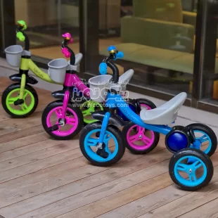 سه چرخه کودک موزیکا کیکابو Kikka Boo رنگ سرخ آبی مدل Tico