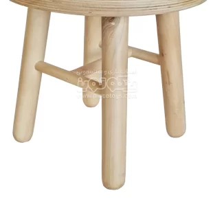 صندلی چوبی کودک طرح خرس کد 4100628